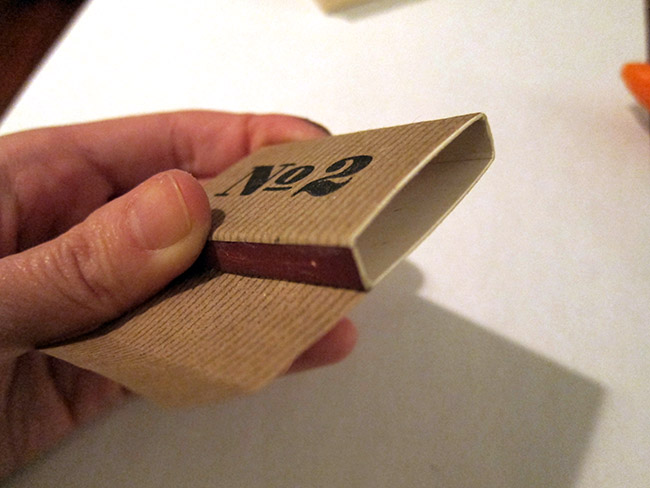 How to Make my No. 2 Match Box for Number Two - >> joeandcheryl.com <<