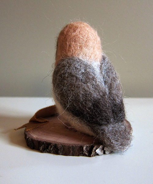 New Item at Cherbert Shop - Personalized Felted Wool Barn Owls! - >> joeandcheryl.com <<