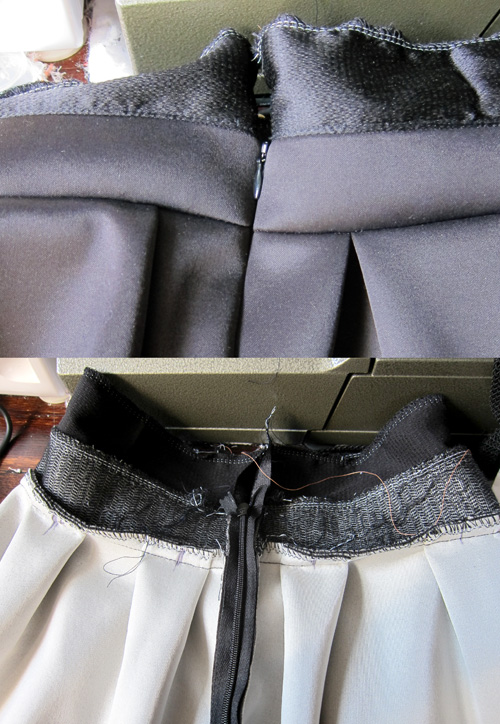 DIY Pleated Flare Skirt - << joeandcheryl.com >>