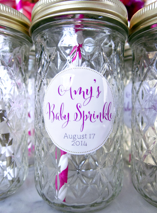 DIY Ball Jar Party Favors! Great for serving drinks while entertaining - >> joeandcheryl.com <<